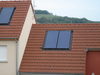 toits maisons - Panneaux solaires