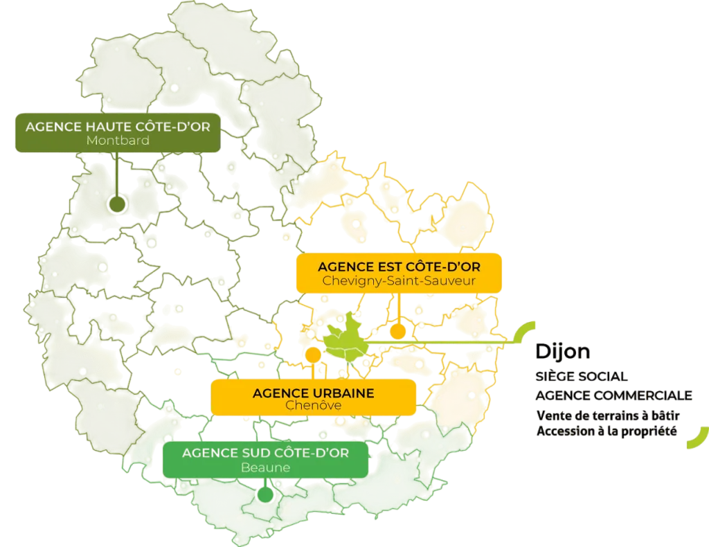Carte bailleur cote d or